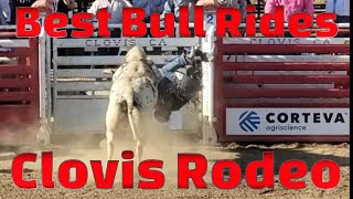 Bull Ridin Highlights  Clovis Rodeo Finals 2023 Best Rides  PBR PBR [upl. by Meehaf]