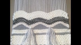 WEAVING INSTRUCTIONS  PART 6  WAVY LINES [upl. by Ardnohsal751]