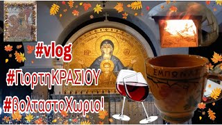 ΕΚΔΡΟΜΗ ΣΤΟ ΧΩΡΙΟ ΓΙΟΡΤΗ ΚΡΑΣΙΟΥ vlogroadtripagiosIsidorossummervlogsargyrwspeakingεκδρομη [upl. by Aloin965]