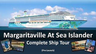 Margaritaville At Sea Islander First Look Complete Ship Tour w comparison to Carnival Miracle [upl. by Bessie]