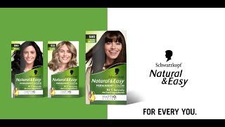 Natural amp Easy  Naturligt farveresultat og ingredienser af naturlig oprindelse [upl. by Sonnie]