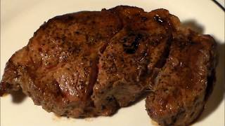 Chuck Eye Steak Recipe On Cast Iron [upl. by Bartholemy]