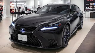 NEW Lexus LS 500h 2024 Flagship Luxury Sedan Exterior and Interior [upl. by Antons]