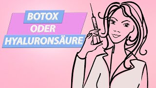 Botox oder Hyaluronsäure für Schönheitseingriffe  Was passt wo am besten [upl. by Ativ]