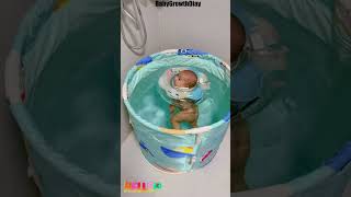 Tired of Bulky Baby Bathtubs The Baby Folding Bath Bucket Is What You NeedShorts [upl. by Yelram]