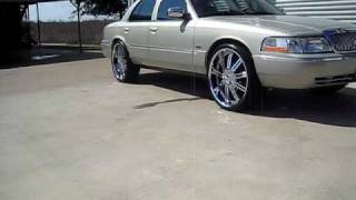 Grand Marquis on 24s [upl. by Ahsikan]