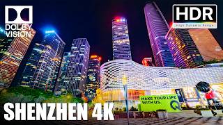 China Never Shown in Western Media  Walking in Shenzhen at Night｜4K HDR [upl. by Amity]