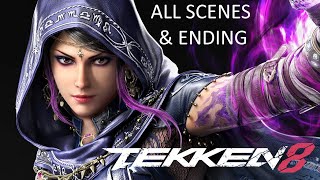 Tekken 8  All ZAFINA Scenes and Ending SPOILERS [upl. by Niltyak]