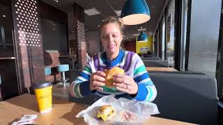 MCDONALD’S STEAK EGG AND CHEESE BAGEL IS BACK [upl. by Oshinski]