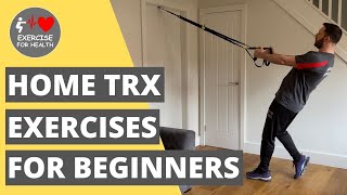 An introduction to TRX suspension training at home [upl. by Ashbey]