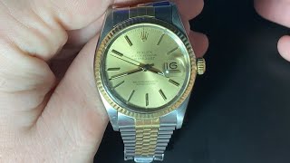 Rolex Datejust Ref 16013 Review [upl. by Atimad432]