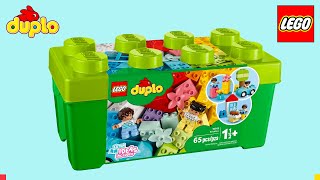 LEGO DUPLO Brick Box 10913 Building amp Unboxing ASMR [upl. by Aidroc]