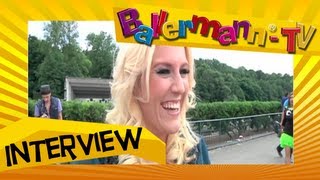 BallermannHits 2012 Cascada Backstage  BALLERMANNTV INTERVIEW [upl. by Amlus]