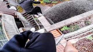 PARKOUR vs SECURITY  Real Chase Situation  GoPro HERO3 [upl. by Graham811]