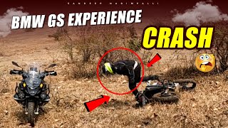 Crash  BMW GS Experience  Part1   Sandeep Nadimpalli  Telugu [upl. by Rigby]