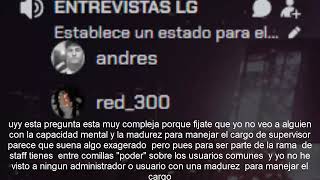 entrevistas lancelot games  garbanzo [upl. by Freberg554]