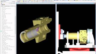 Trevisan DS1200 Vericut Simulation [upl. by Kinsman205]