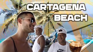 Solo Gringo Visits Cartagena Colombia Bocagrande Beach🇨🇴 travel colombia cartagena [upl. by Hilton]