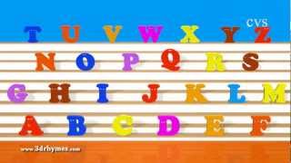 ABC Song  Alphabet Songs  Phonics Song For children in 3D Animation rhymes [upl. by Yoral493]