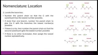 Chapter 4 Alkanes and Cycloalkanes [upl. by Lirbaj391]