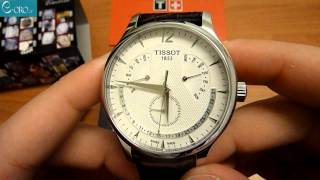 TISSOT Tradition Perpetual Calendar Brown Leather Mens Watch T0636371603700  Eorogr [upl. by Nohsar871]