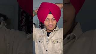 Turban shorts turbantutorial turbanstyle wmk turban lover trending viral shorts edit pagg [upl. by Nidak]