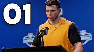 Madden 24 Superstar Career  Part 1  The Beginning NFL Combine amp Draft [upl. by Essy]