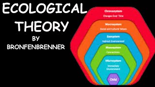 ECOLOGICAL THEORY [upl. by Erleena]