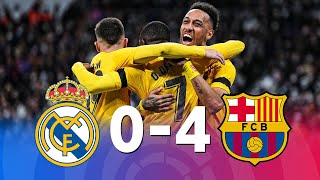 Real Madrid vs Barcelona 04 El Clasico La Liga 2022  MATCH REVIEW [upl. by Shepard]