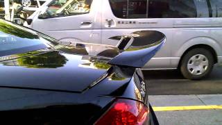 SL65 AMG BLACK SERIES REAR WING [upl. by Ahsaei]