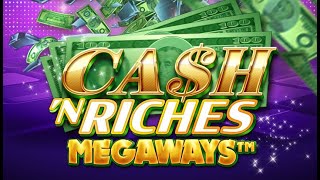 Cash N Riches Megaways slot by Triple Edge Studios  Gameplay [upl. by Aisset]