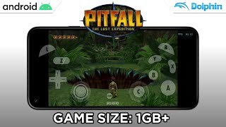 PITFALL THE LOST EXPEDITION • GAMECUBE ON ANDROID GAMEPLAY DOLPHIN [upl. by Finegan426]