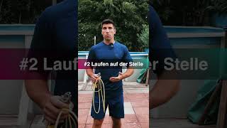 TOP 3 💪 Springseil TRICKS für ANFÄNGER amp BOXER [upl. by Enimasaj]