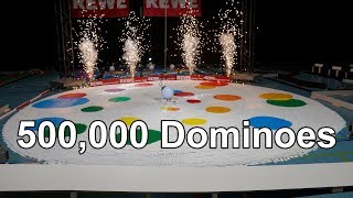 500000 Dominoes  World of Art  2 Guinness World Records [upl. by Marina]