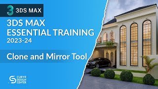 Clone and Mirror Tool  3ds Max Essential Training 202324 [upl. by Windy]