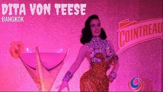 Dita Von Teese  The Queen of Burlesque performs in Bangkok [upl. by Airotal]