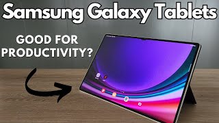 Samsung Galaxy Tablets Good for Productivity [upl. by Ardnaxila]