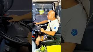 Driver falls asleep in moving truck [upl. by Bierman298]