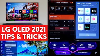 LG OLED 2021 G1 and C1 Tips amp Tricks Hidden Features Owners Must Know [upl. by Bekaj231]