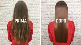 Sono Riuscita ad Avere i Capelli Lisci Velocemente con un Semplice Rimedio [upl. by Trstram]