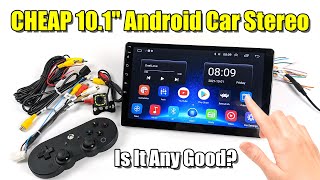 CHEAP 101quot Touch Screen Android Car Stereo [upl. by Boaten903]