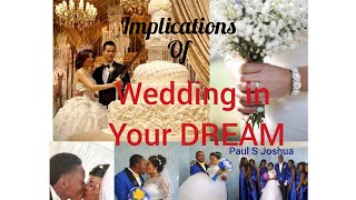 Dreams About WEDDING 👗 🛍 Paul S Joshua [upl. by Sausa]