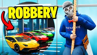 Robbing The BIGGEST Dealership In GTA 5 RP [upl. by Cal765]