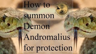 How to summon Andromalius for protection evocation and Enn chanting See more videos below [upl. by Analat491]