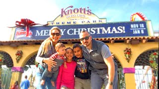 KNOTTS BERRY FARM  Rides Food amp More [upl. by Opiak481]