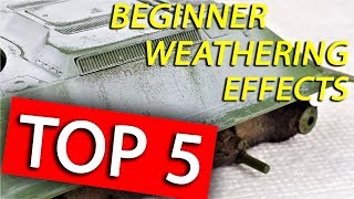 Top 5 Weathering Tips I Recommend for Beginners [upl. by Liatnahs]