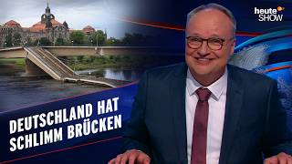 Kaputte Brücken und Straßen Deutschland bröckelt vor sich hin  heuteshow vom 20092024 [upl. by Raymonds725]