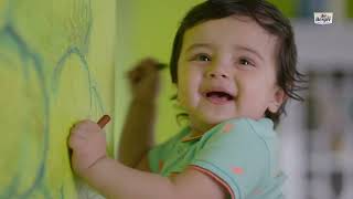 Berger Paints  Easy Clean TVC 2021  20 Sec Hindi HD [upl. by Yila]