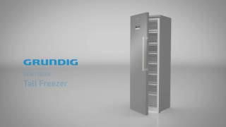 Freezer GFN13820X  Grundig [upl. by Shetrit]