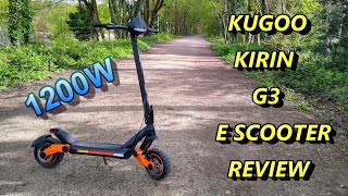 ★ KUGOO KIRIN G3 ELECTRIC SCOOTER REVIEW ★ [upl. by Haerdna273]